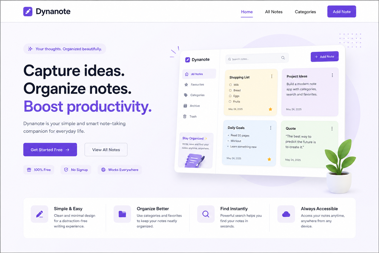 Dynote